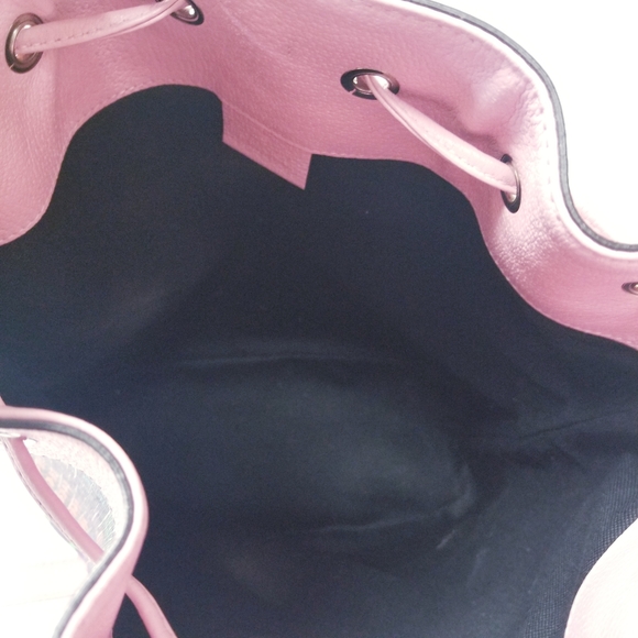 Gucci Pink and Multicolor GG Shoulder Bag - Picture 7 of 9